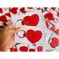 RANDOM GIFT IDEAS Personalized Heart Keychain