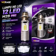 LED HEADLIGHT H6 M2B PRO H6 AC DC 12-80V BEBEK MATIC