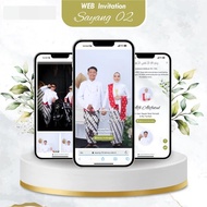 DIGITAL WEDDING INVITATION ONLINE WEBSITE LOVE THEME 02