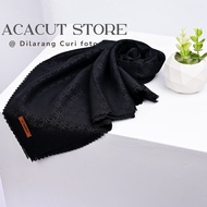 Hijab Segi 4 Motif Embos / Segi Empat Tepi Lasercut / Kerudung segi4 embos/jilbab segi empat embee