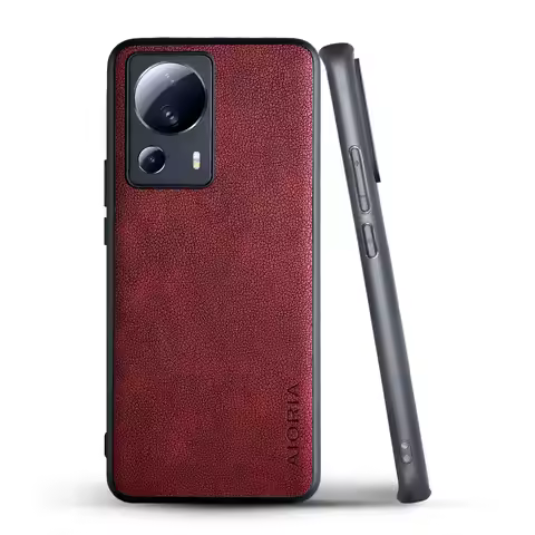PU Leather Case for Xiaomi 13 Lite Mi 13 Ultra 13 Pro Simply Business Style Camera Protection Design
