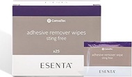 ConvaTec ESENTA Adhesive Remover Wipes for Around Stomas and Wounds, Sting Free, Alcohol Free, 25ct