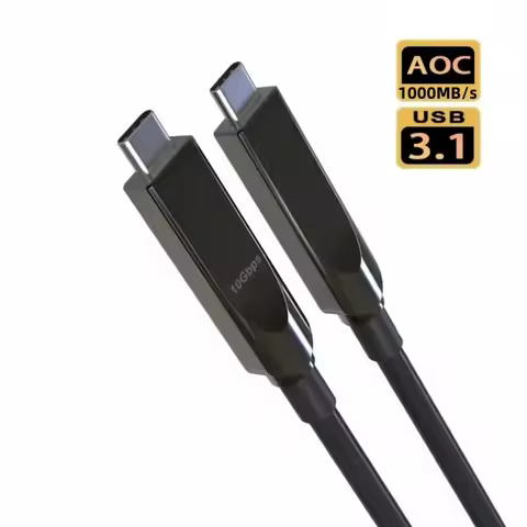 Data Version Type C USB 3.1 Gen 2 10Gbps Optic Fiber Cable for Portable Hard Drives Camera Oculus Li