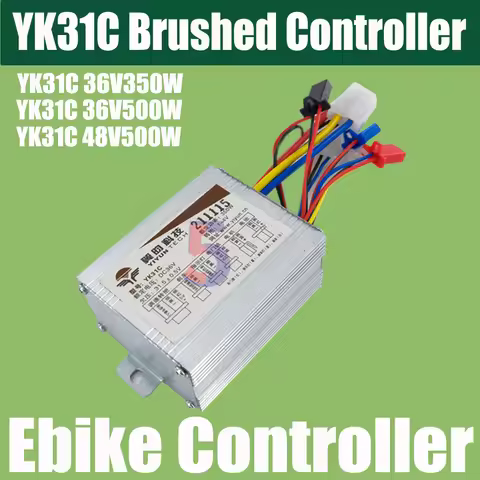 Ebike YK31C 36V 350W 36V 350W 48V 500W DC Brushed Controller Electric Scooter Bicycle Ebike Motorcyc