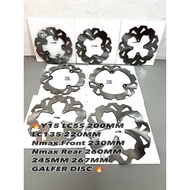 DISC PLATE GALFER RACING DISK GALFER PATTERN HIBISCUS 267MM 260MM 230MM 245MM 220MM 200MM YAMAHA Y15