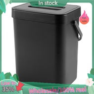 Kitchen Compost Bin for Countertop or Under Sink Composting, Ndoor Home Trash Can with Removable Airtight Lid