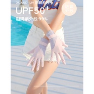 [F 4-3] Summer Ice Sense Sunscreen Gloves Shipped From Taiwan