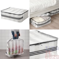 IKEA GORSNYGG Storage Case 55x49x19cm [𝐖𝐡𝐢𝐭𝐞/𝐓𝐫𝐚𝐧𝐬𝐩𝐚𝐫𝐞𝐧𝐭]