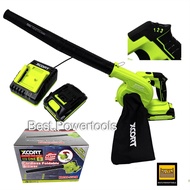 (SERIE 9)ใหม่ XCORT เครื่องเป่าลมและดูดฝุ่นไร้สาย ปรับความเร็วได้ 3 ระดับ หมุนปรับเครื่องได้ แบตเตอร