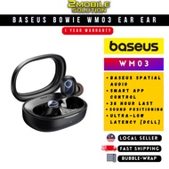 BASEUS BOWIE WM03 True Wireless Earbud [Spatial Audio I 38hour Battery Last I Ulta-Low Latency I Sou