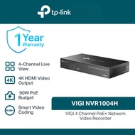 TP-Link | VIGI | NVR1004H | 4 Channel | Network | Video | Recorder | NVR | 4K | HDMI Output