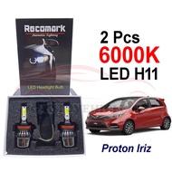 Perodua Iriz H11 Car LED Headlamp LED Headlight Bulb 2Pcs 4300K 6000K ygautovehicle.os Recomark