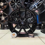 [1PC] New Sport Rim 17inch RaysClub RC23 17X7.5JJ ET42 5H100 GLASS BLACK