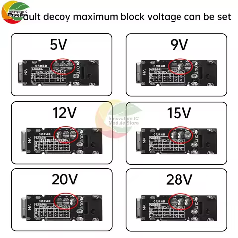 Decoy Device 140W 5A Type C to DC QC PD Fast Charging Pickup Board Decoy 28V 20V 15V 12V 9V 5V Suppo
