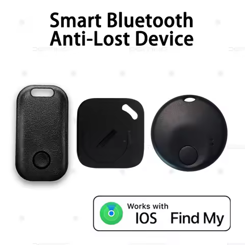 MINI Bluetooth GPS Locator Works With iOS Find My Siri Smart Tracker Anti-lost Devices Wallet import