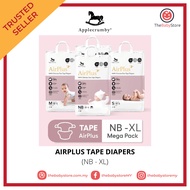 Applecrumby® AirPlus Tape Diapers [NEW FORMULATION] - Tape Diapers