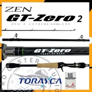 ZEN X EXTREME ANGLERS GT ZERO GEN 2 spinning and casting fishing rod