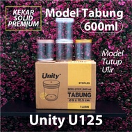Unity U 125 Jar - Premium Screw Cap Tube Model - 600ml 0.6kg