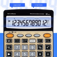 | calculator cute | calculator scientific ✷Deli with Voice Solar Large Screen Calculator♔
