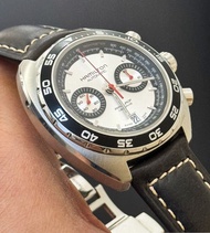 九成新 HAMILTON PAN EUROP 高對比熊貓面 自動機械計時腕錶 附 原裝外盒 錶盒 (跟另購原裝 HAMILTON 摺扣 $980) TUDOR 70330 的另一選擇