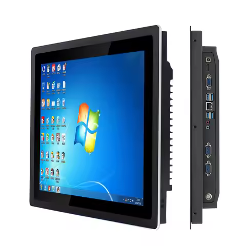 13.3 15.6 18.5 21.5 inch industrial all-in-one pc panel compute with capacitive touch screenr built-