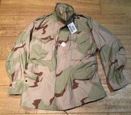 &lt;RUNWAY 88&gt; 全新美軍公發 M65 三色沙漠迷彩外套 SMALL-SHORT