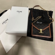 Celine 凱旋門老花WOC