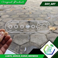 Acrylic Audio panel Board 2 mmBENING for ZK Tb21 ZK-ST 21/ ZK 502T/ ZK 502MT/ ZK 1002T/ ZK 302T/ ZK 