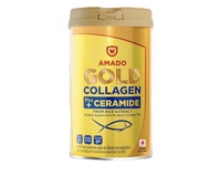 Amado Gold Collagen Ceramide อมาโด้ โกลด์ คอลลาเจน พลัส เซราไมด์ [150 กรัม/กระปุก] [1 กระปุก]