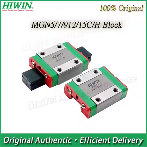 Original Taiwan HIWIN Block Carriage MGN5C MGN7C MGN9C MGN12C MGN15C MGN7H MGN9H MGN12H MGN15H Minia