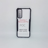 Case Antishock Akrilik Tebal Realme 7 Narzo 20 Pro