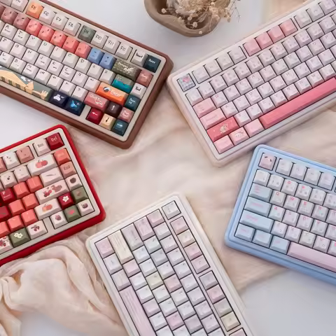 UR82 Mechanical Keyboard Kit Wireless Tri-mode Gasket RGB Hot-Swap QMK/VIA Custom 75% Cute Girl Offi