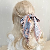 法式貓咪絲巾式香蕉夾 髮圈 馬尾夾 髮夾 相交夾 壓夾髮梳