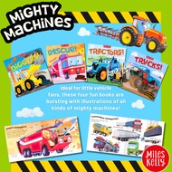 Miles Kelly Children's Things That Go & Mighty Machines Books | Paperback |Vehicles, Diggers, Trucks