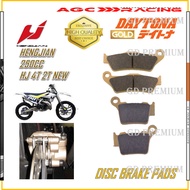 HENGJIAN DISC BRAKE PADS HENGJIAN 250CC HJ 2T V2 250CC HJ 4T V2 DIRT BIKE GOLD QUALITY GDPX