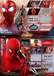hot toys hottoys  spiderman 蜘蛛俠 $800-1000/1