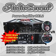 DFL# power amplifier audio seven pa3.2 4000 watt class gb original