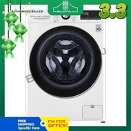 LG 9.0KG/6.0KG Inverter Front Load Fully Washer Dryer FV1409H2W