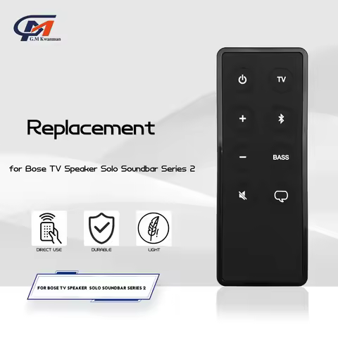 New Replacement Remote Control for Bose TV Speaker Bose Solo Soundbar Series II Bose Solo Soundbar s