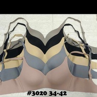 HARUI 3020 Janelim High Quality Seamless Wireless Bra Cup A/B/C Size 34-42