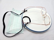 สายคล้องแว่น สายคล้องแมส 2อย่างใน1 เชือกแว่นแบบผ้าไม่ยืด อุปกรณ์แว่นตา CD017