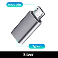 FONKEN อะแดปเตอร์ Miniusb/ Micro To Type C 5ขามินิ USB ตัวผู้ USB ตัวผู้ไปยัง Type C ตัวเมียตัวเชื่อ