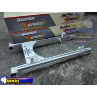 Superspeed V1 Non Slotted Swing arm Prototype Plus2 Inches Wave / Xrm / Rs125 / Smash