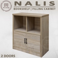 [KCL] Nalis Bookshelf / Filling Cabinet / Divider / Almari buku / Almari Fail / 2 Doors & 4 Doors / 