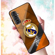 Ốp Lưng SAMSUNG GALAXY A14 A24 A34 5G A54 5G mặt kính cường lực cao cấp In hình Câu Lạc Bộ Bóng Đá