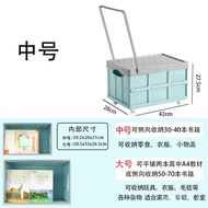 【TikTok】Storage Box for Students Bookcase Foldable Home Dormitory Classroom Storage Box with Wheels Trolley Trolley Stor