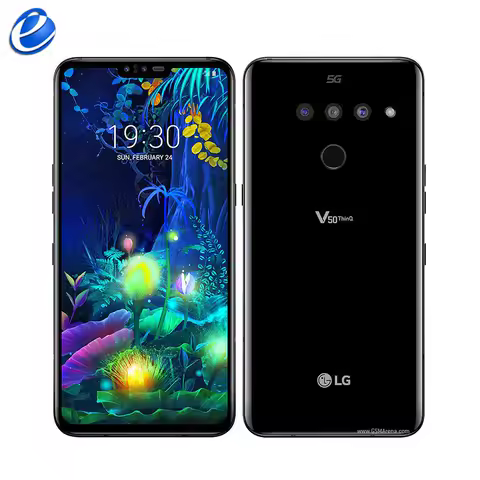 Original LG V50 LM-V500N ThinQ 6.4" 6GB RAM 128GB ROM Android Octa Core dual front 3 rear Cameras 40