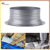 ❀H-Twilight❀ 4-10inch Round Pipe Flange Aluminum Tube Air Ventilation Hose Connector Exhaust❀
