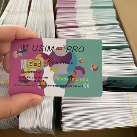 2024 Most Stable USIM LTE PRO With PQE&TMSI&ICCID All In One Sim Card Adapters For Ip6 to 15 Promax 