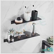 [OKLIFE. SG]Aluminium Punch-Free Wall-Mounted Shelf Storage Rack For Living Room Bathroom Bedroom